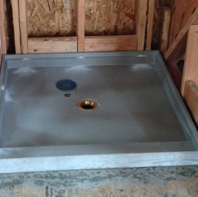 shower pan
